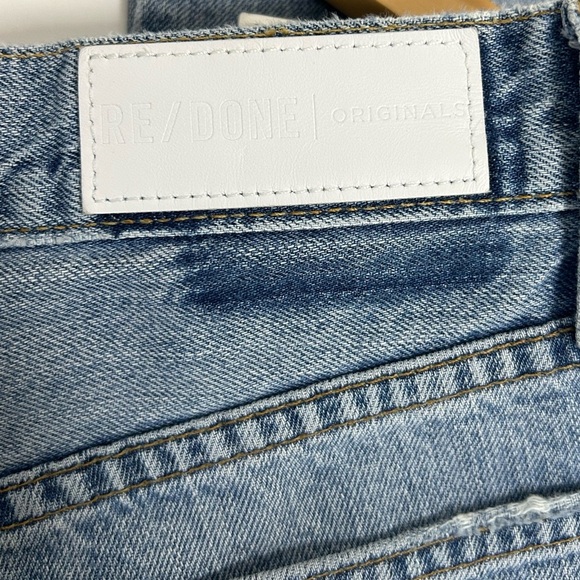 RE/DONE Originals 2017 High Rise Crop Flare in ultra light - Picture 5 of 13